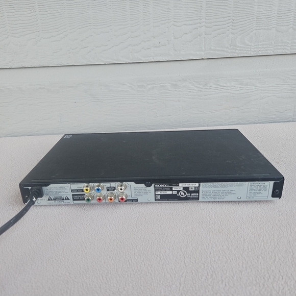 Sony Progressive Scan DVD CD Player DVP-SR101P Playback AV Cords Remote WORKS - Picture 4 of 10